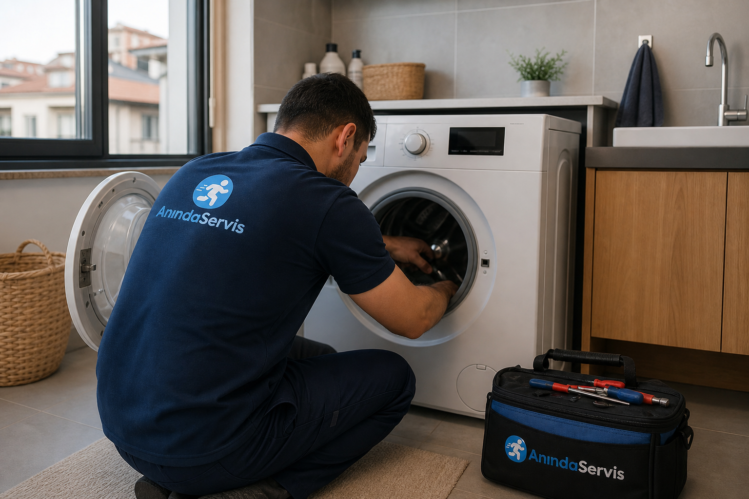 Anında Servis çamaşır makinesi servisi - Denizli Indesit Çamaşır Makinesi Servisi